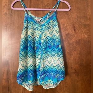 Vibrant Sheer Tank